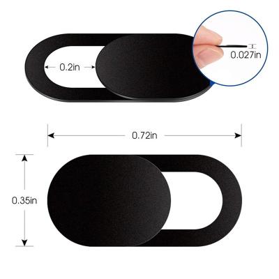 China 8pcs Computer Camera Lens Cover Ultrathin Universal Antispy Cover Elliptical Camera Occlusion Stickers Camera Privacy Cover for sale