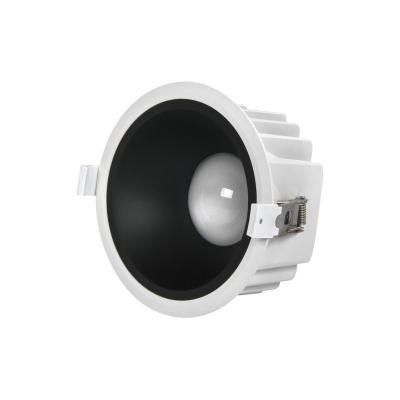 China Modern High CRI Ceiling Lighting 7W Cut Recessed Hotel Project 7W 12W 20W Round Cob Led Downlight for sale