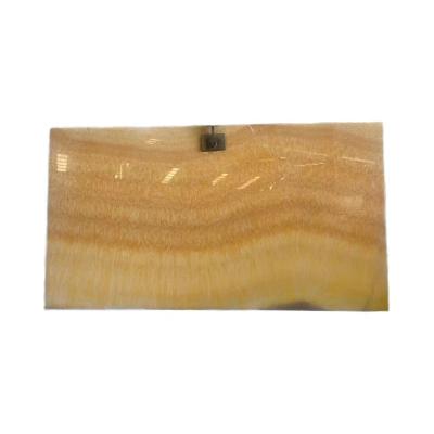 China Moderne design Translucent Onyx Beige Marmer Geel Honing Onyx Slab voor Villa Table Top Te koop