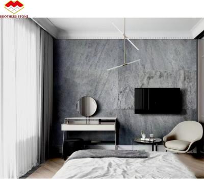 China Flexible Slate Stone Sheets Wall Cladding in Modern Design for Hotel Villa Interiors for sale