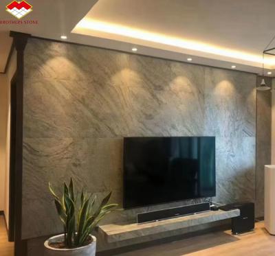 China Tejas de pared de láminas de piedra natural ultrafinas para diseño de interiores de hoteles modernos en venta