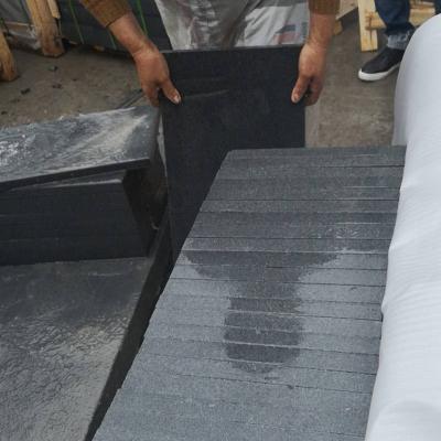 China Acid Resistant G654 Granite Stone Slabs , Dark Grey Granite Paving Slabs for sale