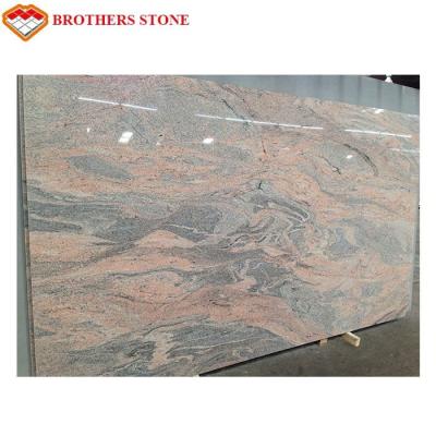 China Piedra pulida exterior del granito, rosa de Juparana/granito de Juparana Colombo en venta