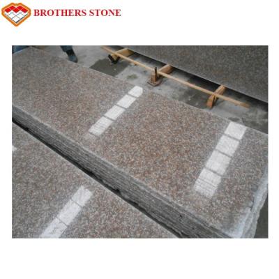 China Polished Surface G687 Granite / Natural Granite Steps & Risers 60*60cm for sale