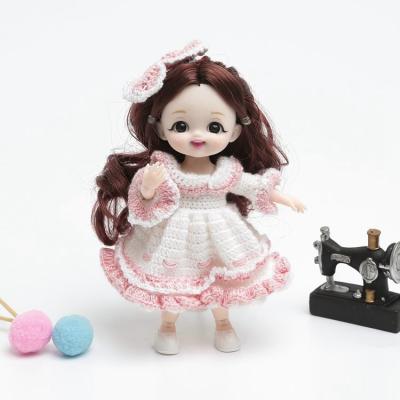 China Lace yarn/cotton yarn factory custom lace doll baby clothes directly from wholesale cotton yarn for sale