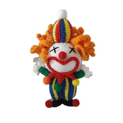 China Hot Sale Milk Cotton China Supplier Clown Cartoon Crochet Dolls Joker for sale