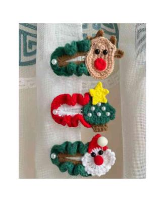 China New Fashion Design Variety Options Christmas Snowman Christmas Hairpin Headband for sale