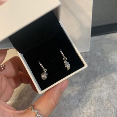 China Silver Tassel and Leaf Jewelry 925 2023 Luxury Tassel Earrings and Leaf Designer Fashion Sterling Silver Earrings Brand Women Jewelry for sale