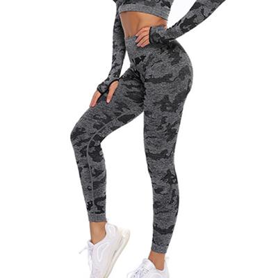 China 2021 Custom Breathable Fashion Seamless Yoga Pants Booty Lifting High Waisted Workout Yoga Leggings for sale