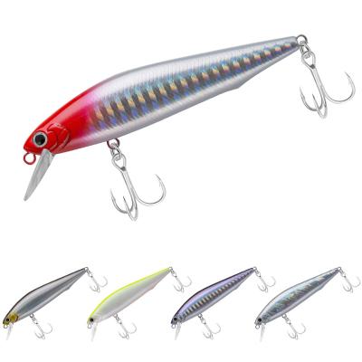 China Metal bait packaged 1 per piece of minnow lure slow sinking mini simulated bait per long range throwing object for sale