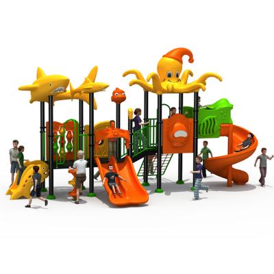 China 3-12years MT-HY003 Colorful and Customized Kids Outdoor Games Playground Equipment With Slide for sale