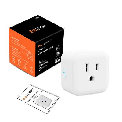 China Z-Wave Appliances Module Wall Socket Smart Socket Outlet Smart Home Z-Wave Plus 15A Switch On/Off Plug-In Electrical Outlets For Home Security Automation for sale