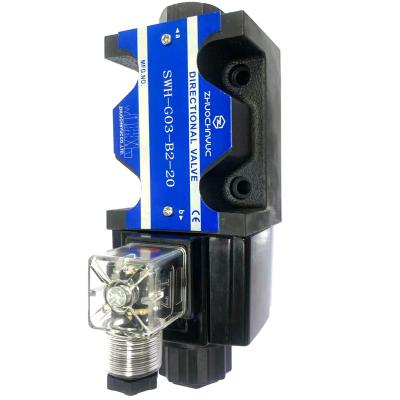 China Agriculture Machinery Vehicle Drilling Professional Factory Double Flow High Pressure Oil Solenoid Valve For Hydraulic System for sale