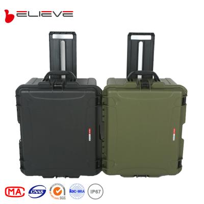 China OEM Tool Box Large Waterproof Dustproof Shockproof Military Theft Gun Plastic Hard Cases for sale