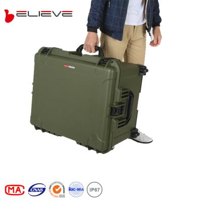 China Waterproof Shockproof Dustproof Plastic Instrument Carry Cases for sale