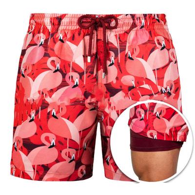 China Geo'Peck Men's Swim Trunks Beach Breathable Quick Dry Panel Shorts Drawstring Lightweight With Elastic Waist for sale