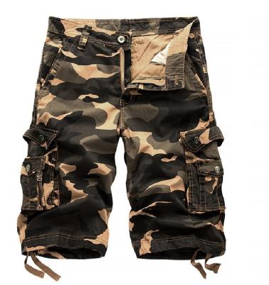 China Sustainable Geo'Peck Men's Oversized Camouflage Swim Shorts Casual Fifth Pants Swim Trunks for sale