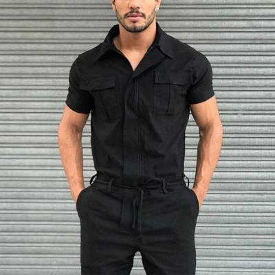 China Geo'Peck QUICK DRY Men's Suit Loose Fit One-Piece Belt Coveralls Workwear Uniform Overalls Overalls for sale