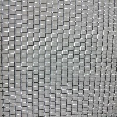 China Square Hole Woven Galvanized Steel Plain Weave Wire Mesh For Building Materials for sale