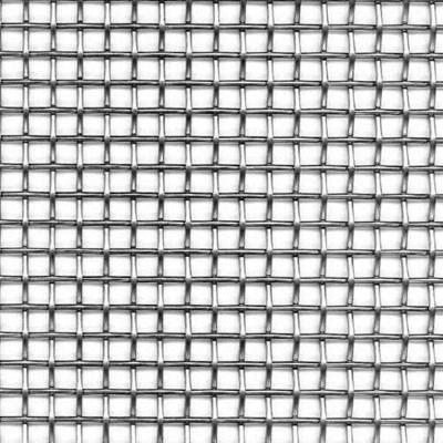 China Square Hole Woven Galvanized Steel Plain Weave Wire Mesh For Automobile Parts for sale