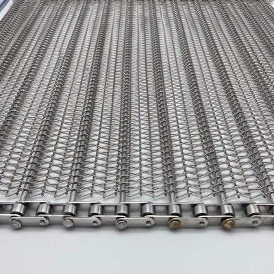 China Heat Resistant Wire Mesh Metal Steel Conveyor Belt Factory Price Food Grade for sale