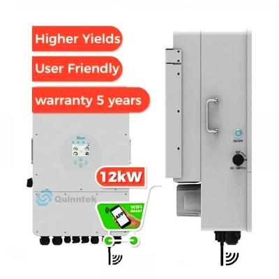 China Ningbo Deye Home Power System Eu 12kw Solar Hybrid Inverter 12kw SUN-12K-SG04LP3-EU 3 Phase On Grid Solar Hybrid Inverter for sale