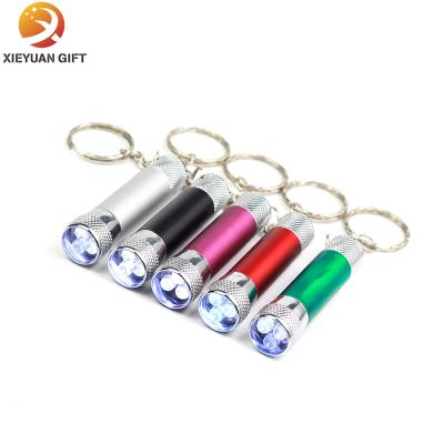 China Aluminum alloy led key chain with good quality custom logo your design key chain with led for sale