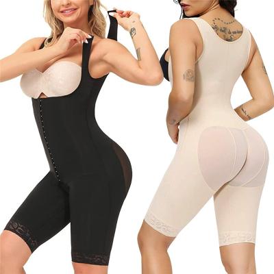 China Antibacterial Button Plus Size Jumpsuit Women's Underwear Slimming Body Shapers for sale