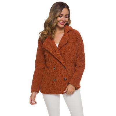 China wholesale casual Anti-wrinkle 2022 ready to ship plus size women Sherpa fleece jacket fleece pullover for sale