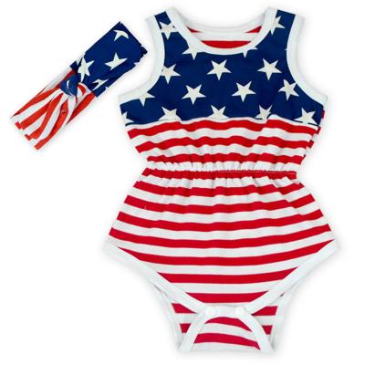 China Child Jumpsuit Babies Products Anti Shrink Printed Baby Skirts Clothing Sets for sale