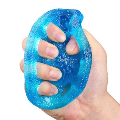 China Wholesale Eco-friendly TPR Round Train TPR Grip Ball Finger Strength Wrist Trainer Hand Grip Extensor Exerciser for sale