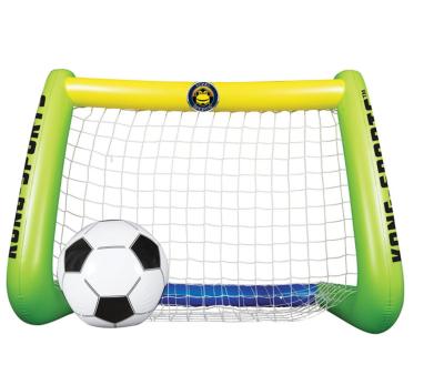 China Inflatable Sports Toy Outdoor Sport Game Soccer Football PVC Soccer Goal For Kids for sale