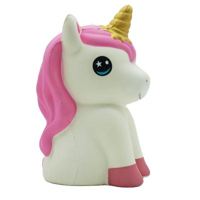 China The Other Jumbo Squishy Slow Rising Slow Rising Unicorn Squishy Toys Kawaii Cartoon Cute Stress Toy Ball Toy for sale