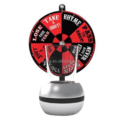 China Fun Party Casino Roulette Drink Spinner Eco - Friendly Spin The Drinking Wheel Game for sale