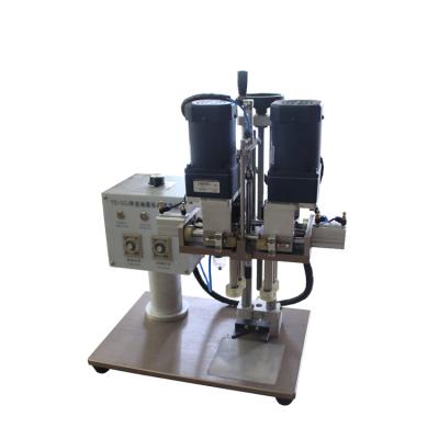 China SGJ-70 Electric And Pneumatic Food Capping Machine For Dipping Mouth Shaped Capping Made Of Plastic for sale