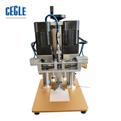 China SGJ-80 Electric And Pneumatic Food Capping Machine For Special Caps for sale