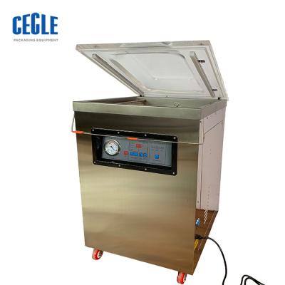 China dz400 automatic commercial vertical single chamber food vacuum packing machine price for sale