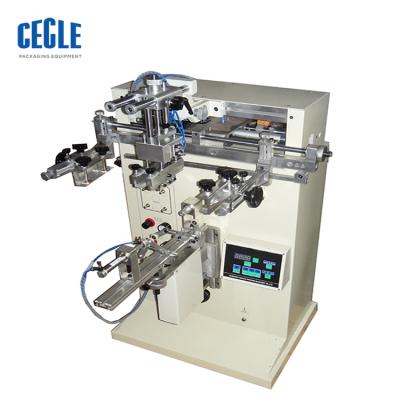 China Printing semi automatic screen printing machine round silk screen printing machine for sale for sale