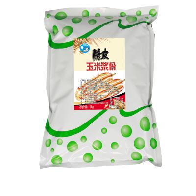 China Supplier Customized Popular Dry Crunchy Fried Powder Snacks Fried Crunchy Corn Flour for sale