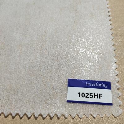 China Interlining 1025hf non woven fabric water soluble adhesive interfacing fusible wholesale for sale