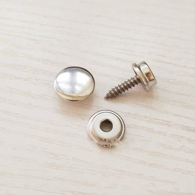 China Snap Fastener Spring Press Spring Garment Accessories Good Quality Screws Dry Cleaning Button Snap Screw for sale