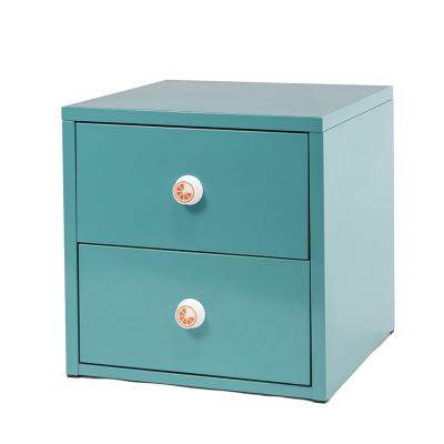 China exterior & Indoor Modern Storage Cupboard Metal Desk Drawer Metal Cabinet Drawer Bedroom Use Floor Standing Cabinet Small for sale