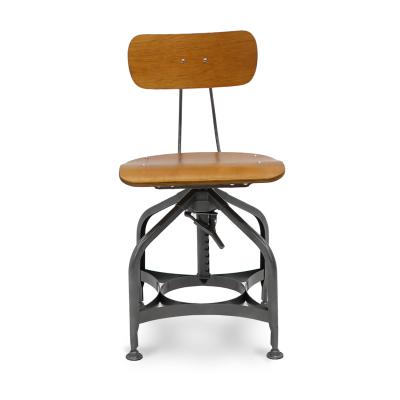 China 360 Degree Metal Swivel Turned Chair For Bar Lift Chair For Counter Bentwood Chair For Dining Room for sale