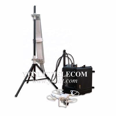 China Prevent Drone Invasion 4 Band 300W 1 Hour Battery Counter-Bomb Device for sale