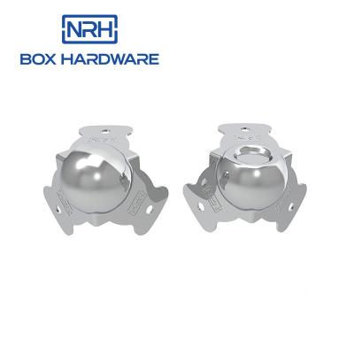 China All Metal NRH 7101-47 Series Box Corners Hardware Luggage Case And Crate Corner Protector In Round And Flat Design for sale