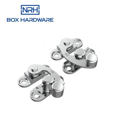 China All Metal Case and Box Square Push Lock Turn Lock Clasp Buckle NRH 65(2) For Case Box DIY Hardware Accessories for sale