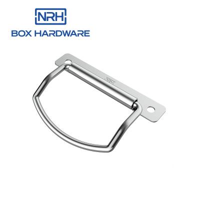 China Modern NRH 43 Series Flight Case Tool Box Equipment Case Use Metal Handle for sale