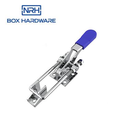 China NRH 3101-115 Toggle Slings Adjustable Latch Heavy Duty Horizontal with Hook Plate U-Hook Pull Action Latch Sling Latch-action Toggle for sale