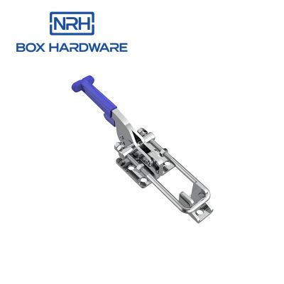 China Adjustable Pull-Action 3101-180S Latch Clamps Pull Latch Stainless Steel Horizontal Toggle Clamp With Safety for sale