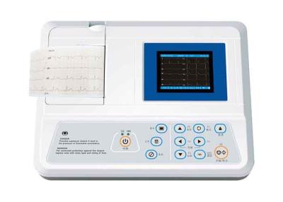 China 16 Bit 24 Bit 1000Hz 12 Lead 6 Channel ECG Machine With Interpretation for sale